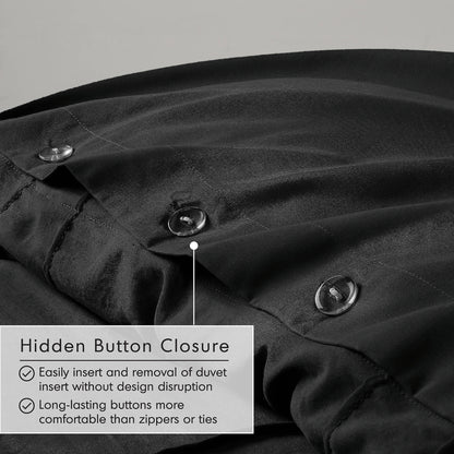 Soft Washed Pleated Duvet Cover Set