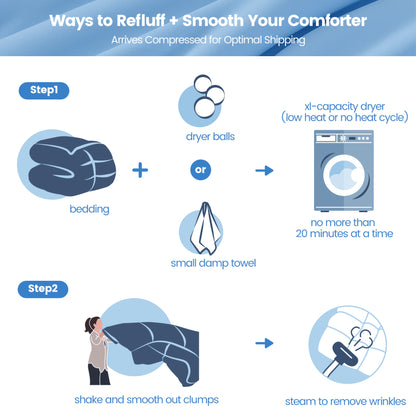 Cooling Comforter, Cooling Blanket for Hot Sleepers, Silky Smooth Summer Comforter