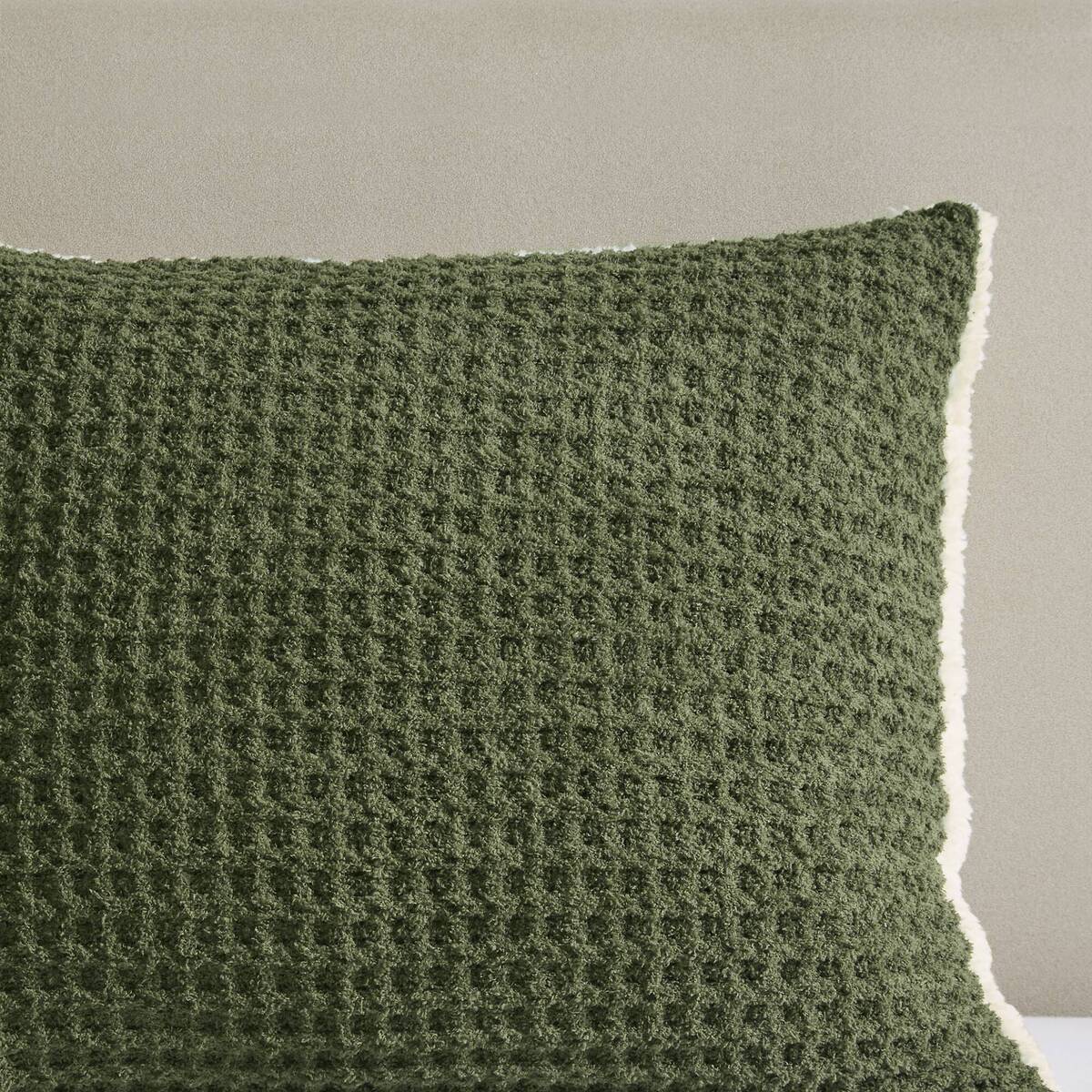 Waffle-Knit Chenille Comforter Set