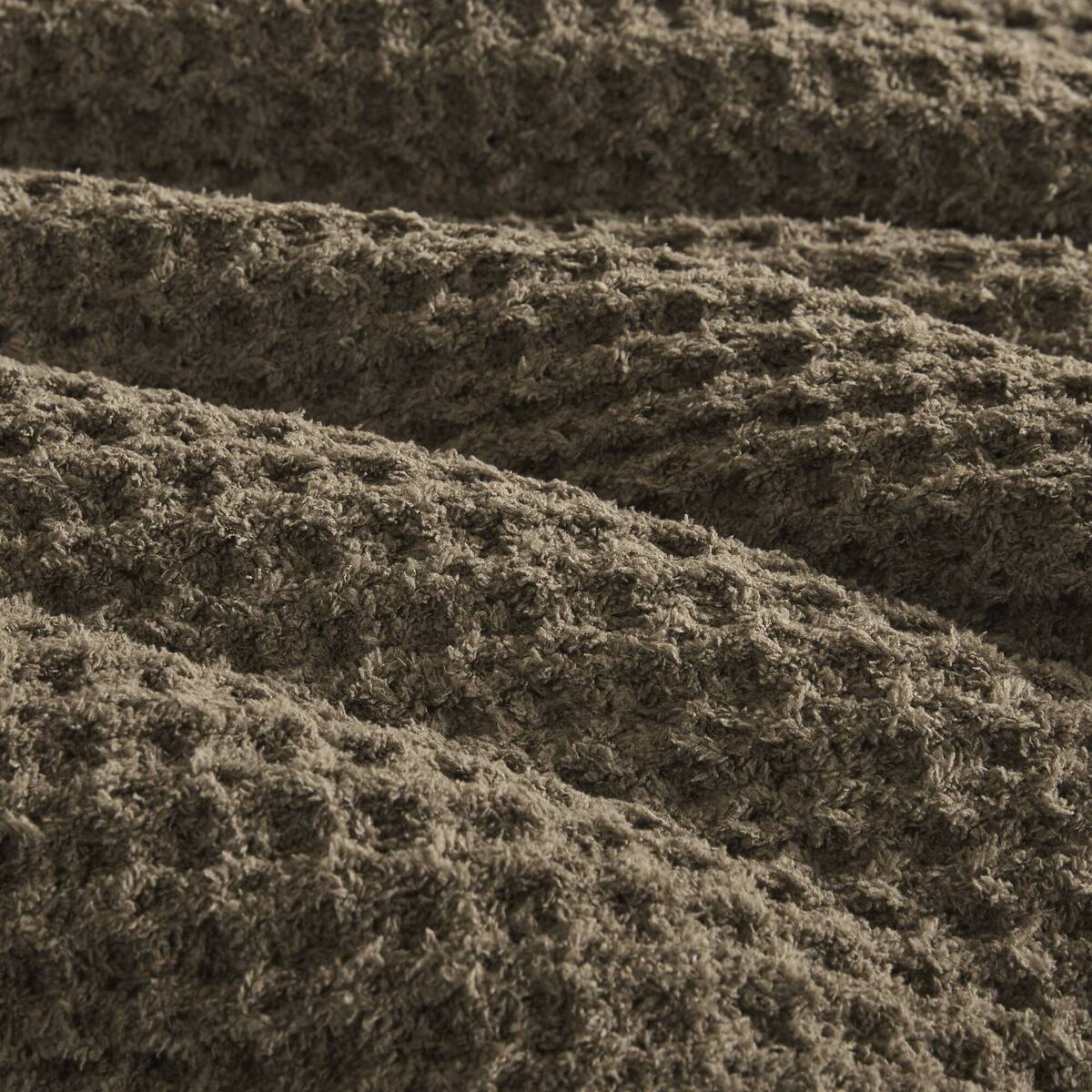 Waffle-Knit Chenille Comforter Set