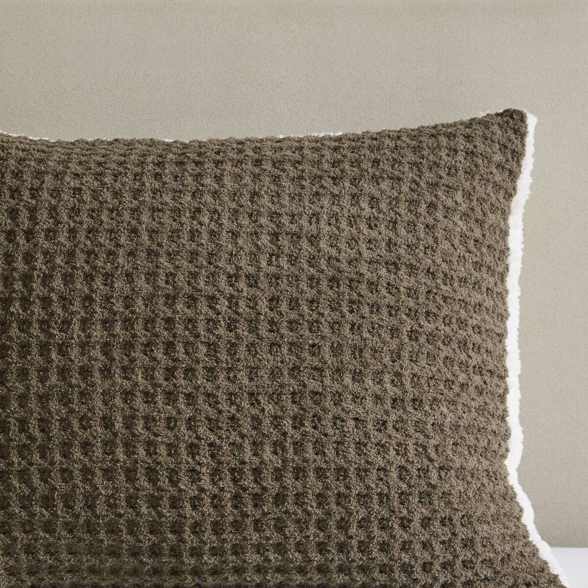 Waffle-Knit Chenille Comforter Set