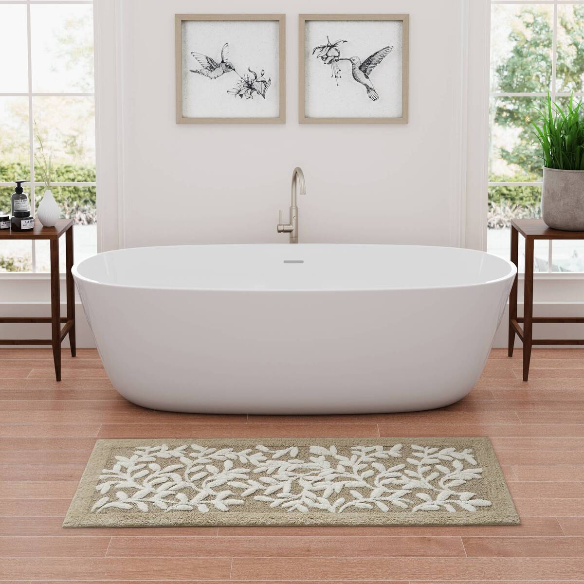 Cotton Tufted Bath Rug