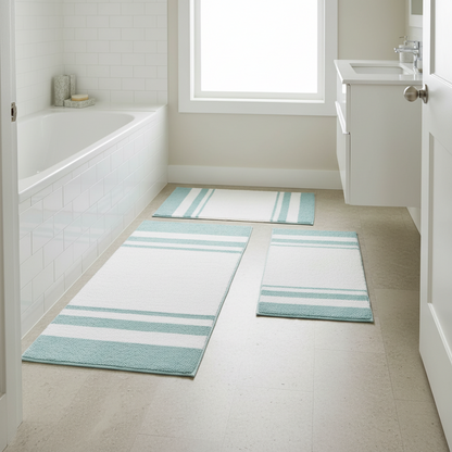 Spa Cotton Reversible Bath Rug