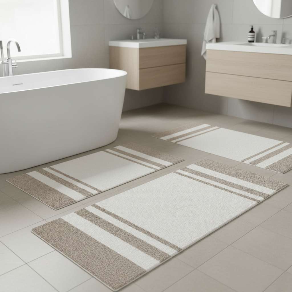 Spa Cotton Reversible Bath Rug