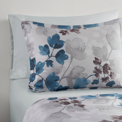 Medallion Pattern Bed in a Bag Bedding Comforter Set with Comforter, Flat Sheets, Fitted Sheets with Side Pockets