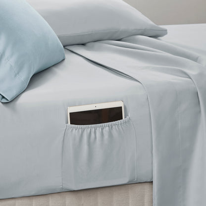 Medallion Pattern Bed in a Bag Bedding Comforter Set with Comforter, Flat Sheets, Fitted Sheets with Side Pockets