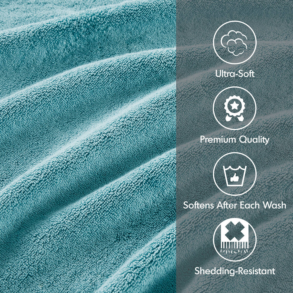 800GSM Cotton Towel Set