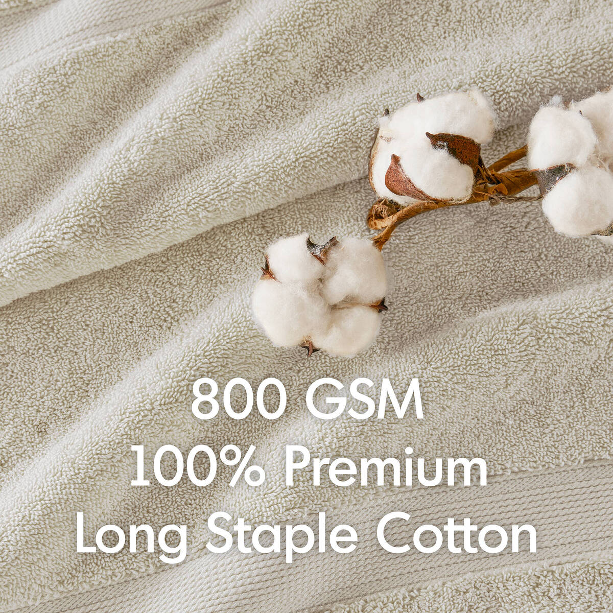 800GSM Cotton Towel Set