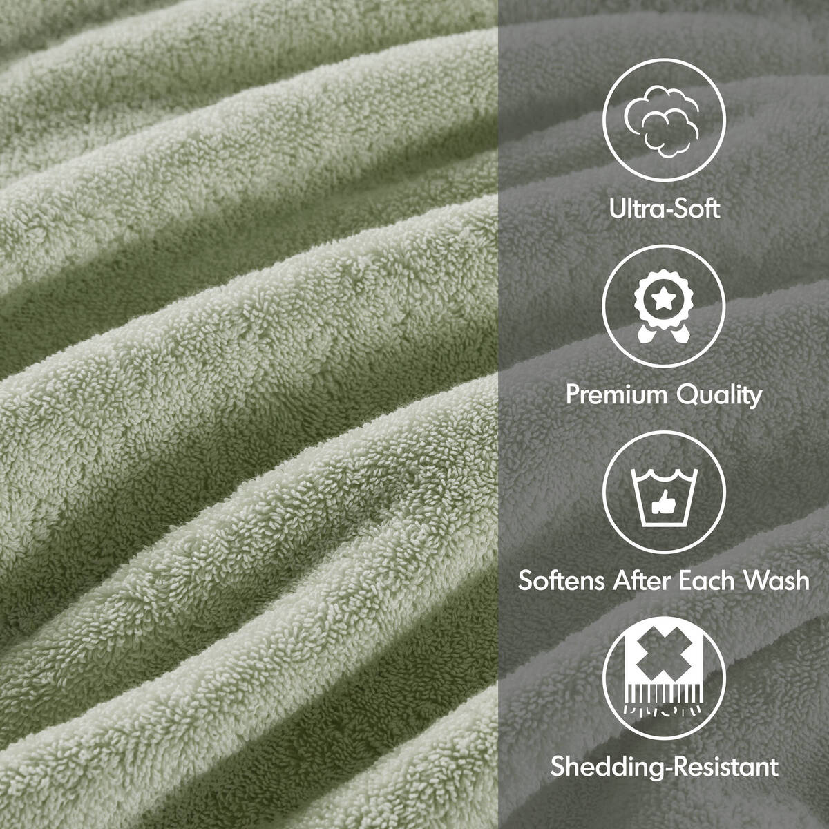 800GSM Cotton Towel Set