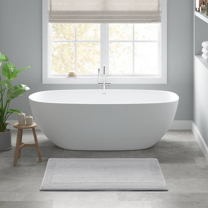 100% Cotton Tufted 3000 GSM Reversible Bath Rug