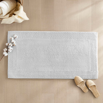 100% Cotton Tufted 3000 GSM Reversible Bath Rug