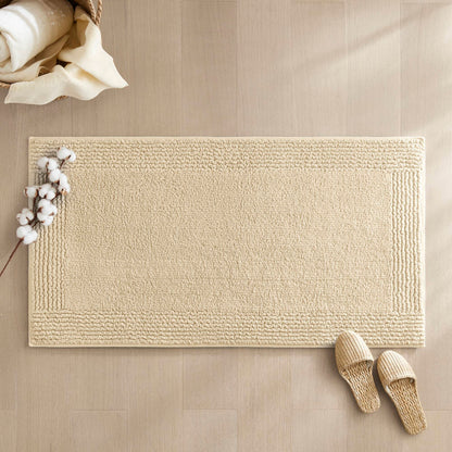 100% Cotton Tufted 3000 GSM Reversible Bath Rug