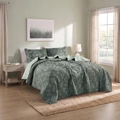 Elava Floral Medallion Quilt Mini Set