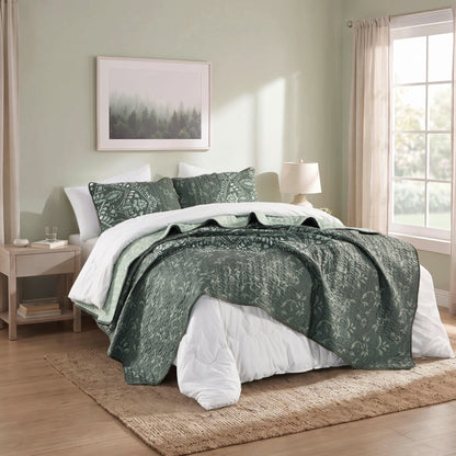 Elava Floral Medallion Quilt Mini Set