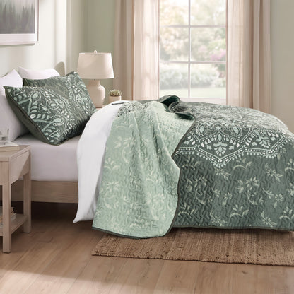 Elava Floral Medallion Quilt Mini Set