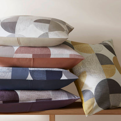 Round Geometric Print Comforter Mini Set