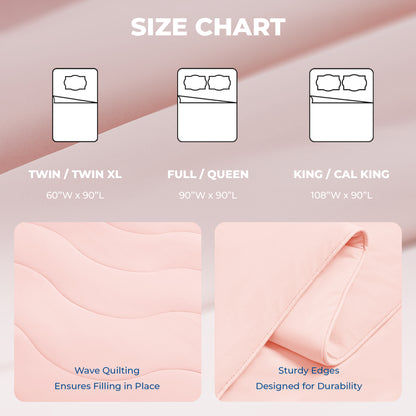 Cooling Comforter, Cooling Blanket for Hot Sleepers, Silky Smooth Summer Comforter