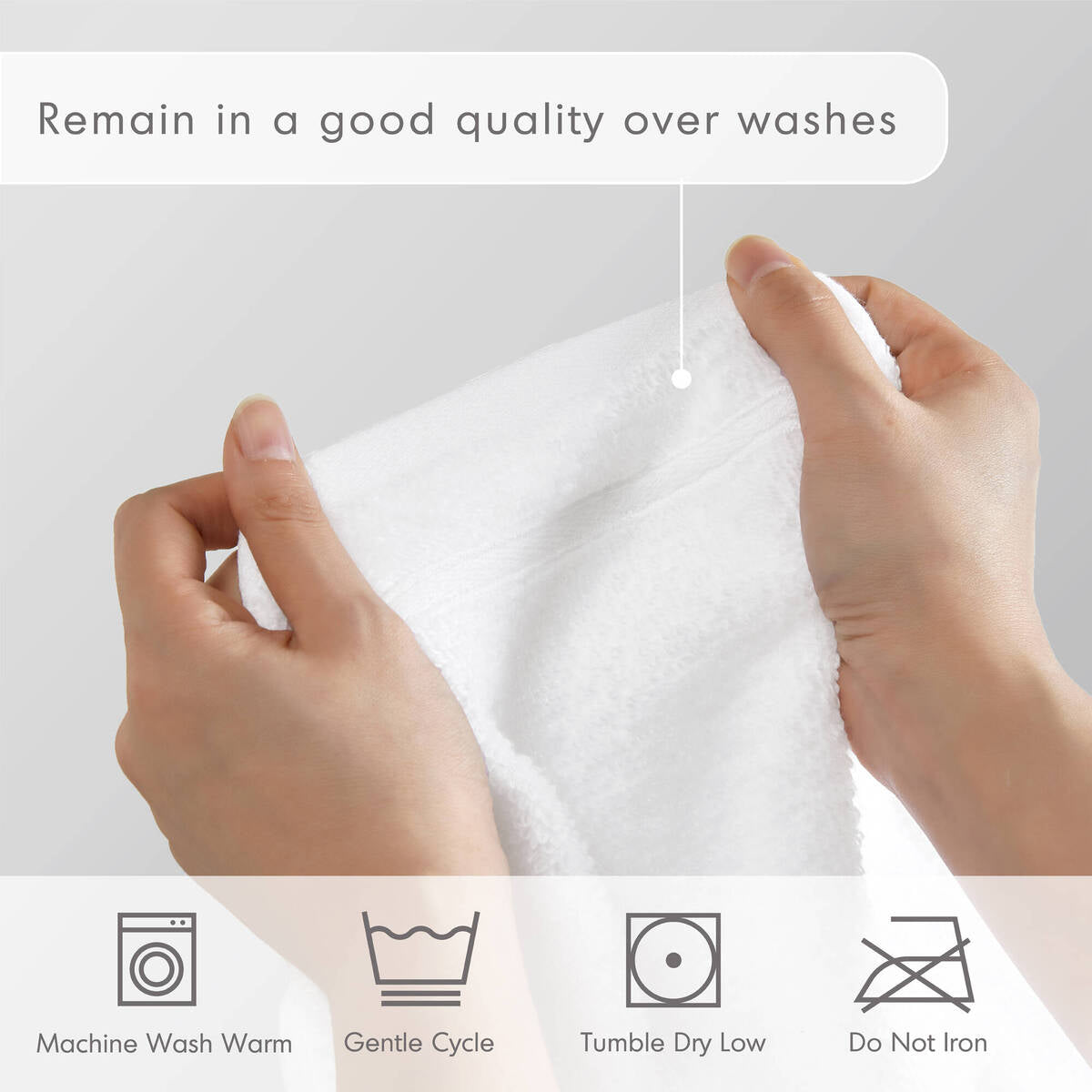 Quick Dry Cotton Bath Towel Set