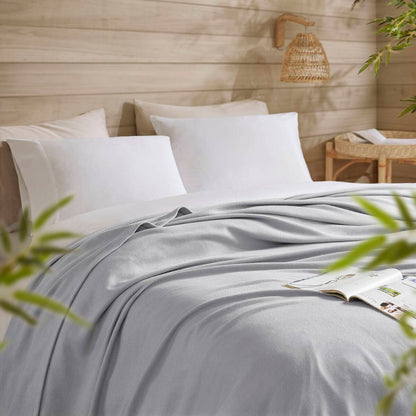 Rayon Diamond Jacquard Weave Cotton Blanket