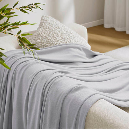 Rayon Diamond Jacquard Weave Cotton Blanket