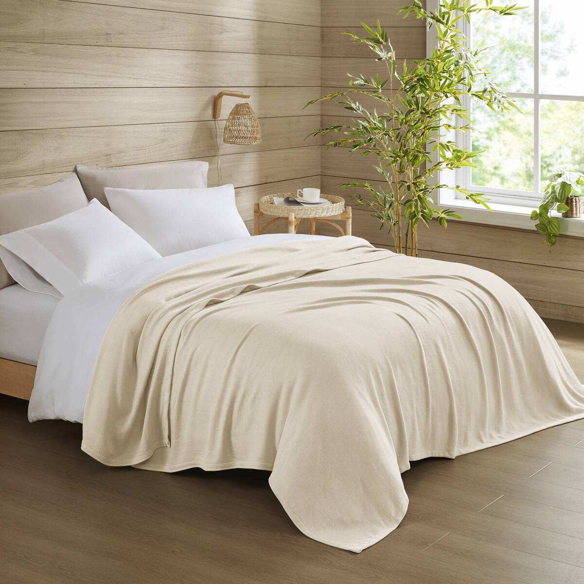 Rayon Diamond Jacquard Weave Cotton Blanket