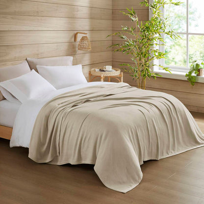 Rayon Diamond Jacquard Weave Cotton Blanket