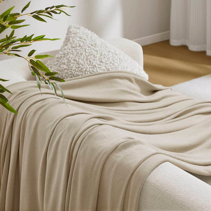 Rayon Diamond Jacquard Weave Cotton Blanket