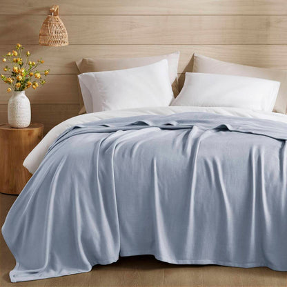 Rayon Diamond Jacquard Weave Cotton Blanket