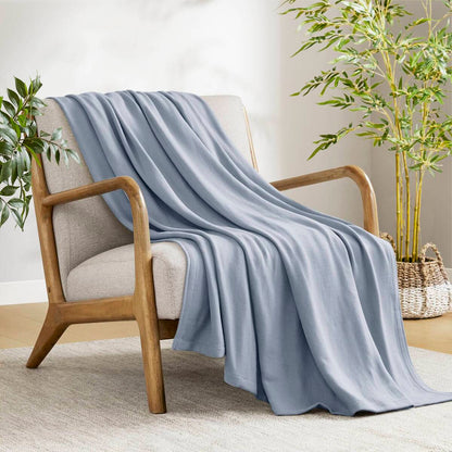Rayon Diamond Jacquard Weave Cotton Blanket