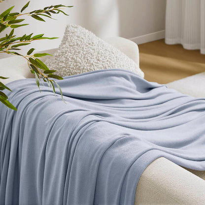 Rayon Diamond Jacquard Weave Cotton Blanket