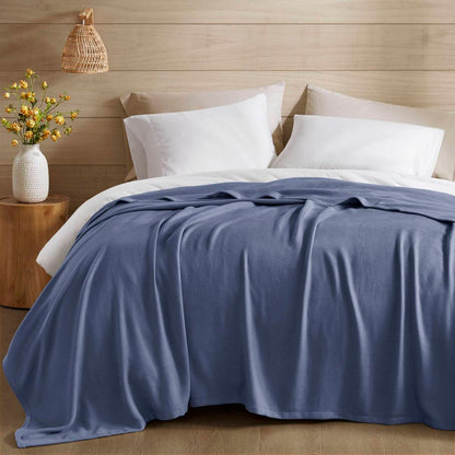 Rayon Diamond Jacquard Weave Cotton Blanket