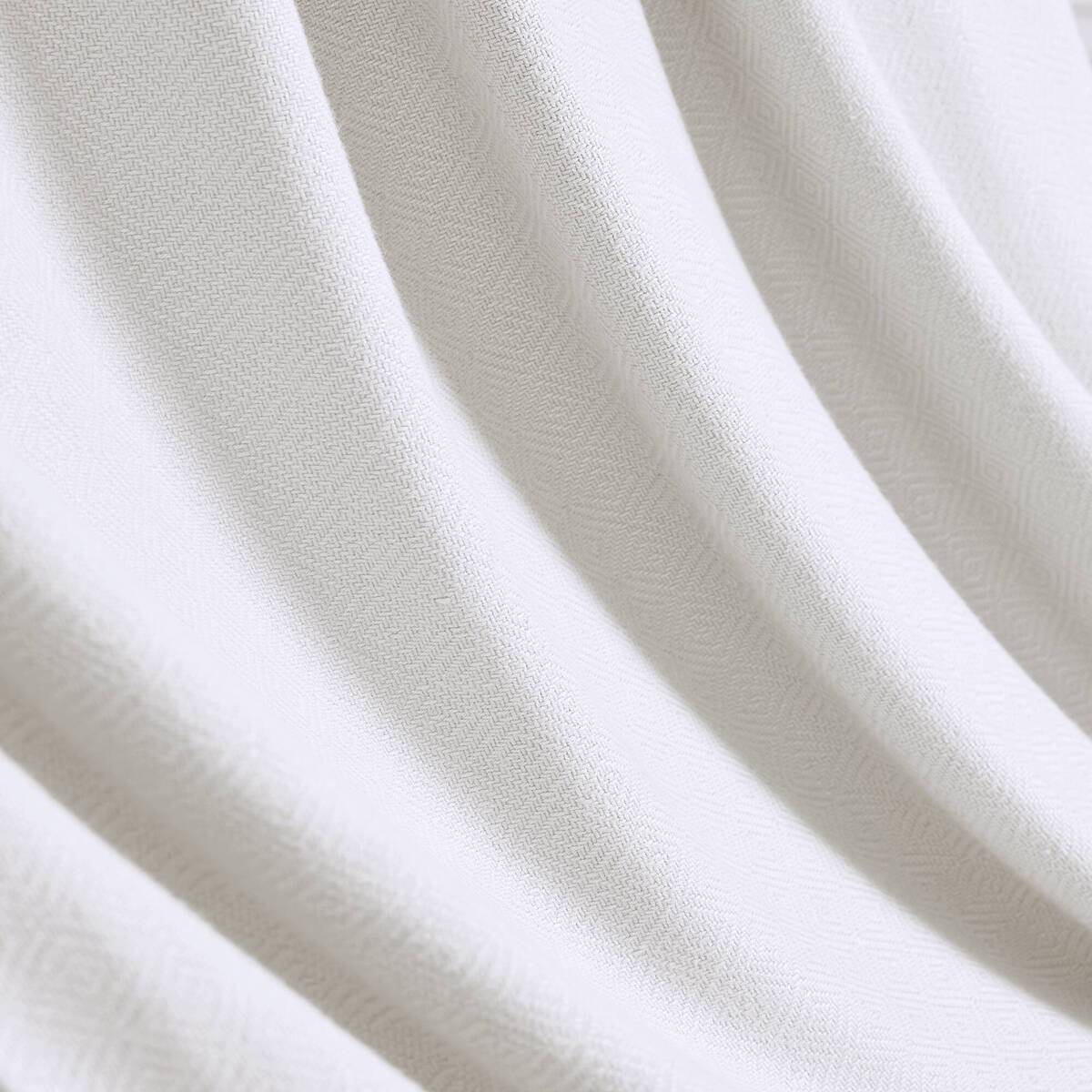 Rayon Diamond Jacquard Weave Cotton Blanket
