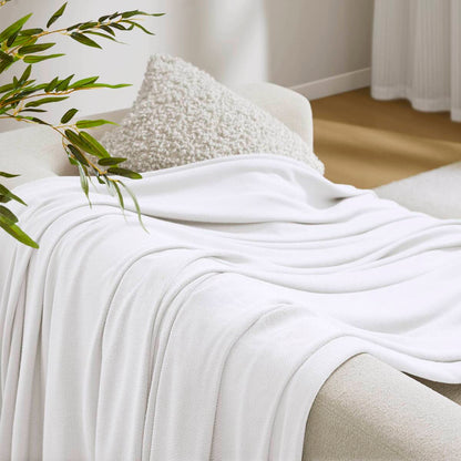 Rayon Diamond Jacquard Weave Cotton Blanket