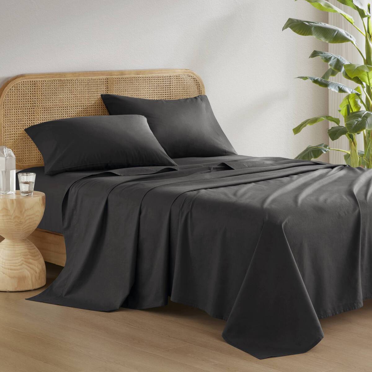 144TC 100% Cotton Solid Sheet Set
