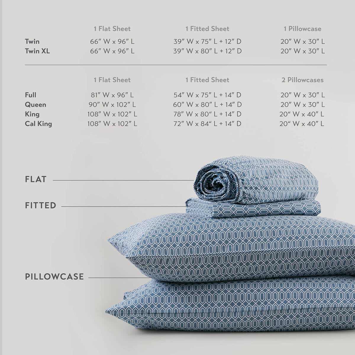 144TC 100% Cotton Solid Sheet Set