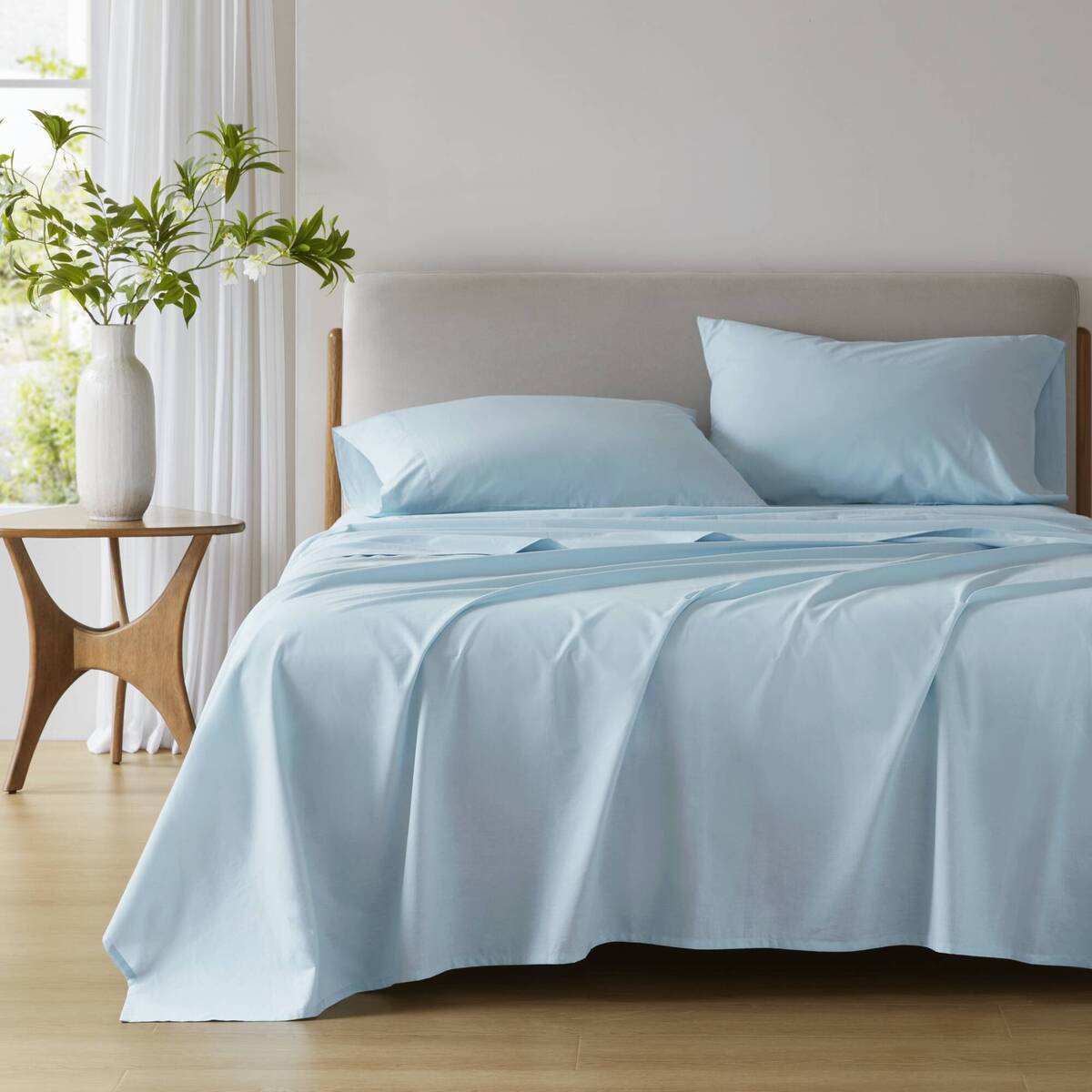 144TC 100% Cotton Solid Sheet Set