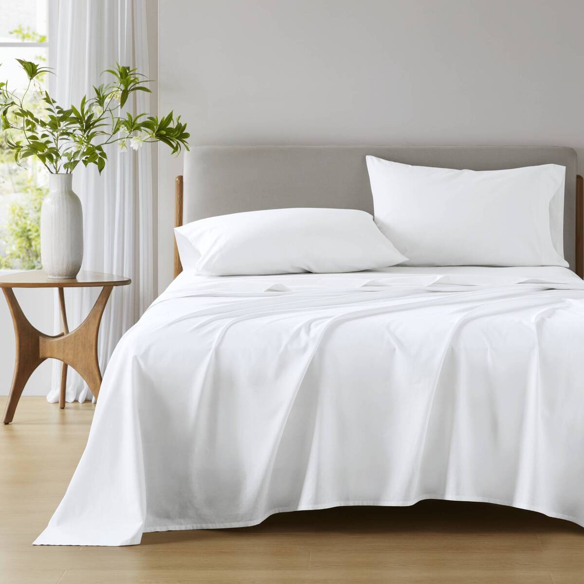 144TC 100% Cotton Solid Sheet Set