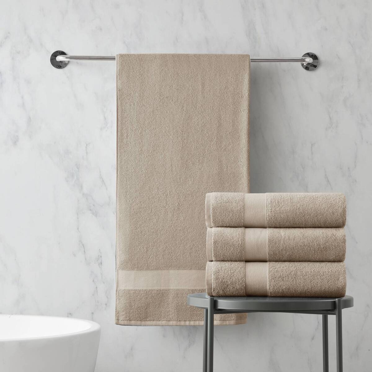 Premium Turkish Cotton Plush Towel Set