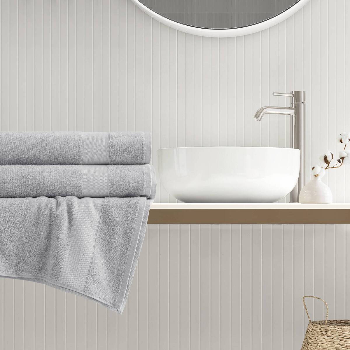 Premium Turkish Cotton Plush Towel Set