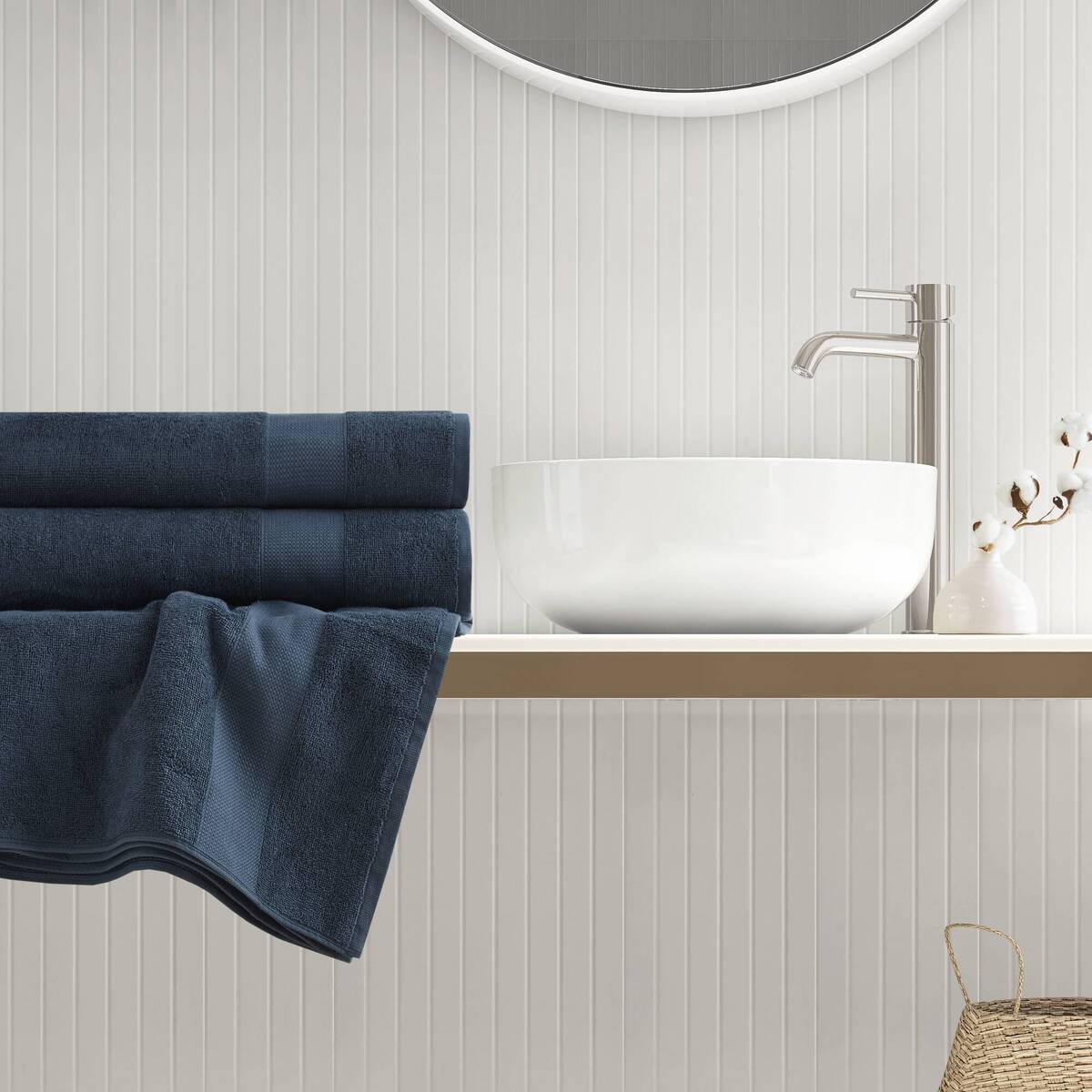 Premium Turkish Cotton Plush Towel Set