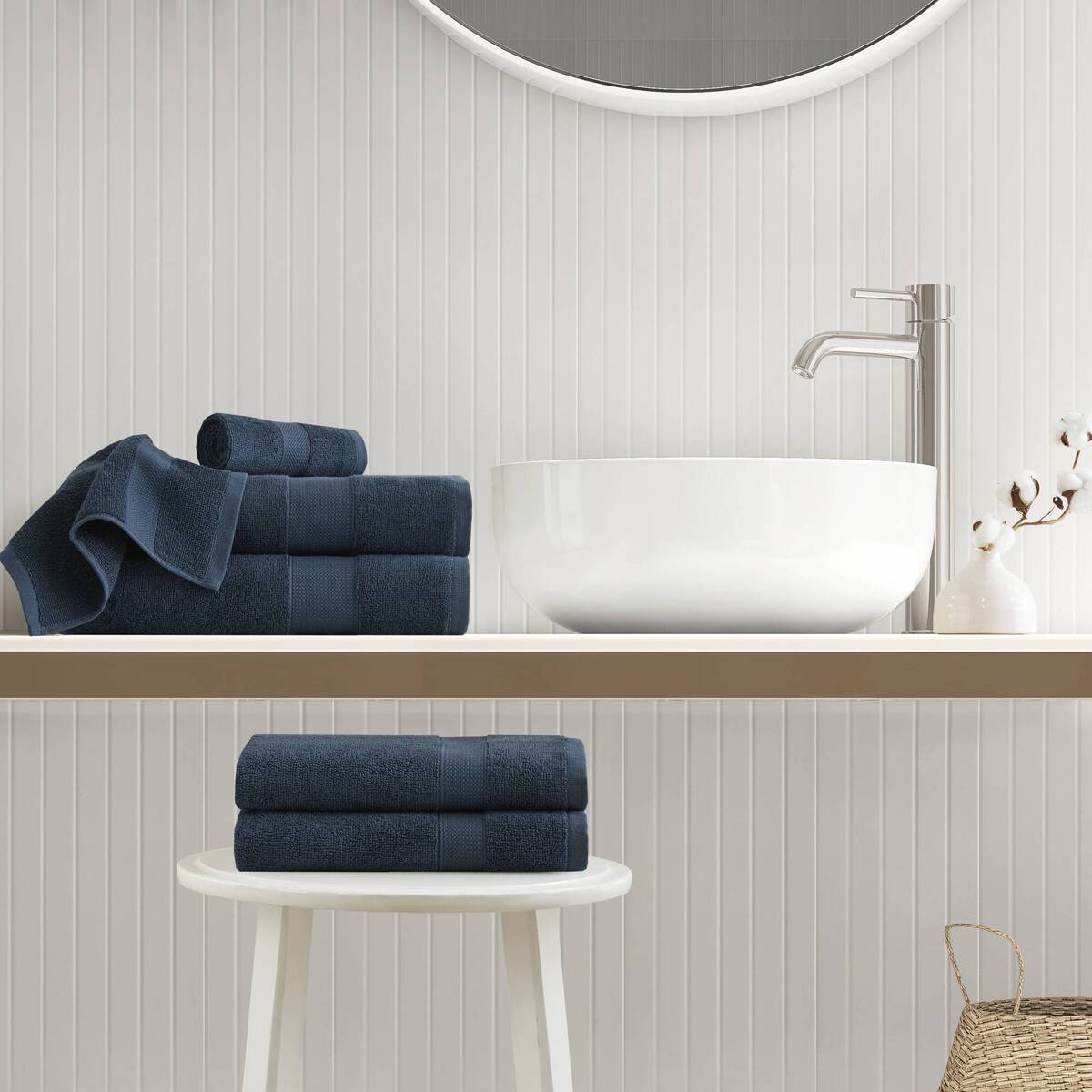 Premium Turkish Cotton Plush Towel Set