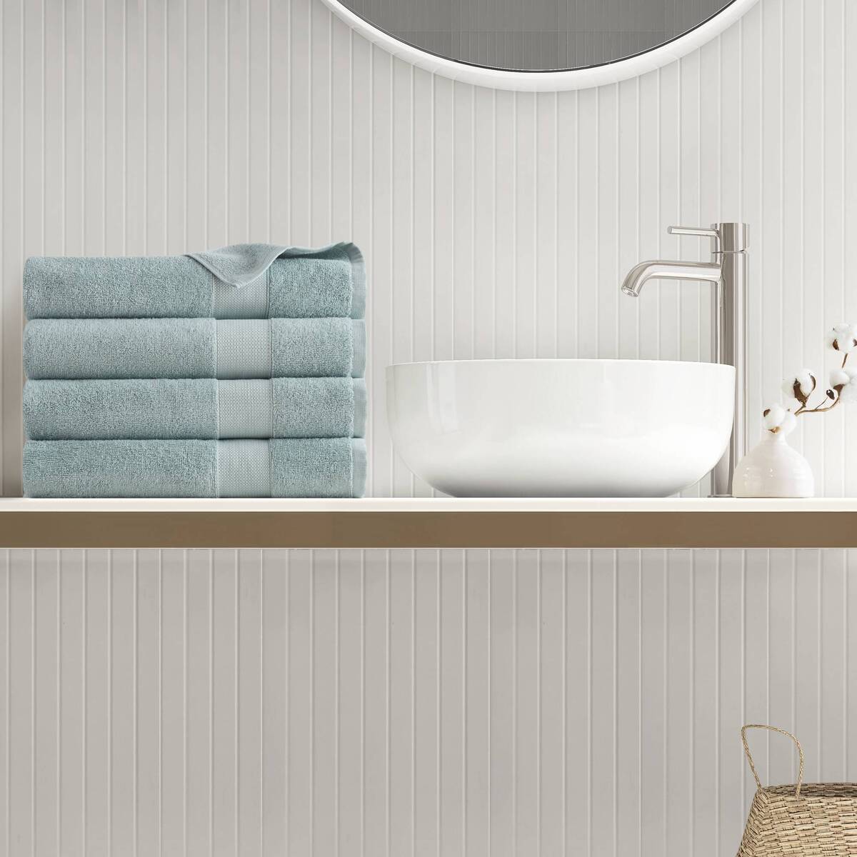 Premium Turkish Cotton Plush Towel Set