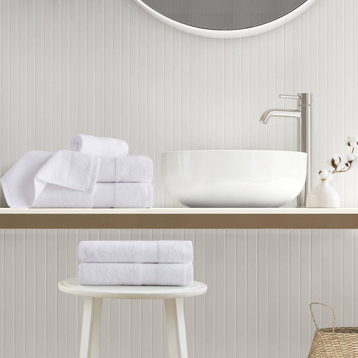 Premium Turkish Cotton Plush Towel Set