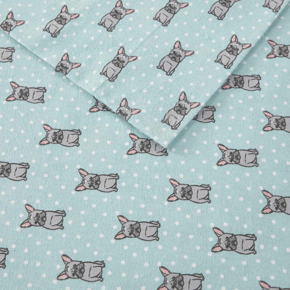 Cozy Cotton Flannel Printed Sheet Set