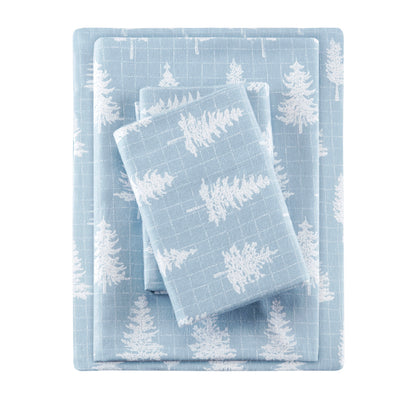 Cozy Cotton Flannel Printed Sheet Set