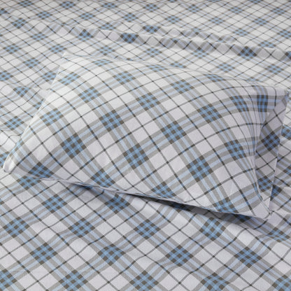 Cozy Cotton Flannel Printed Sheet Set