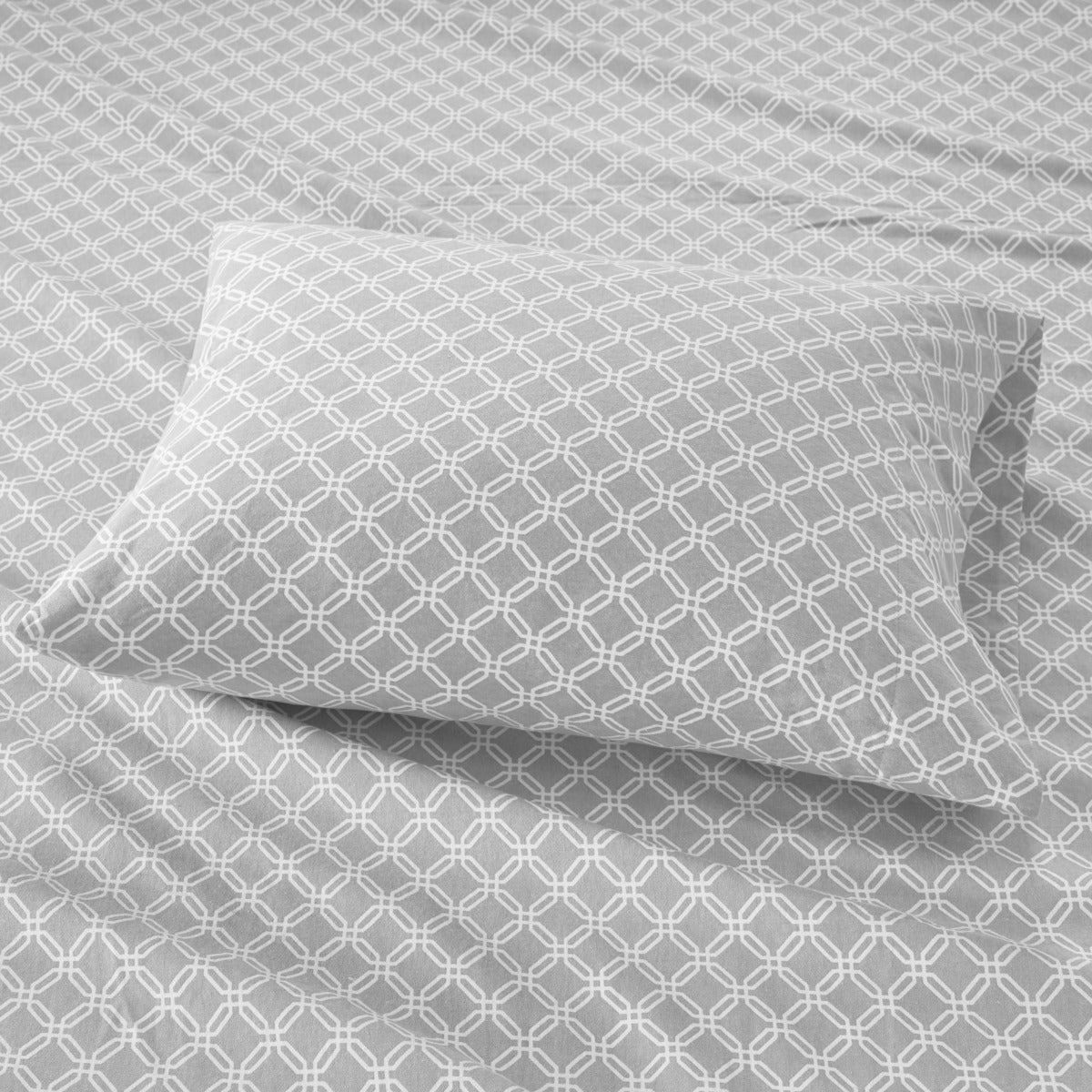 Cozy Cotton Flannel Printed Sheet Set