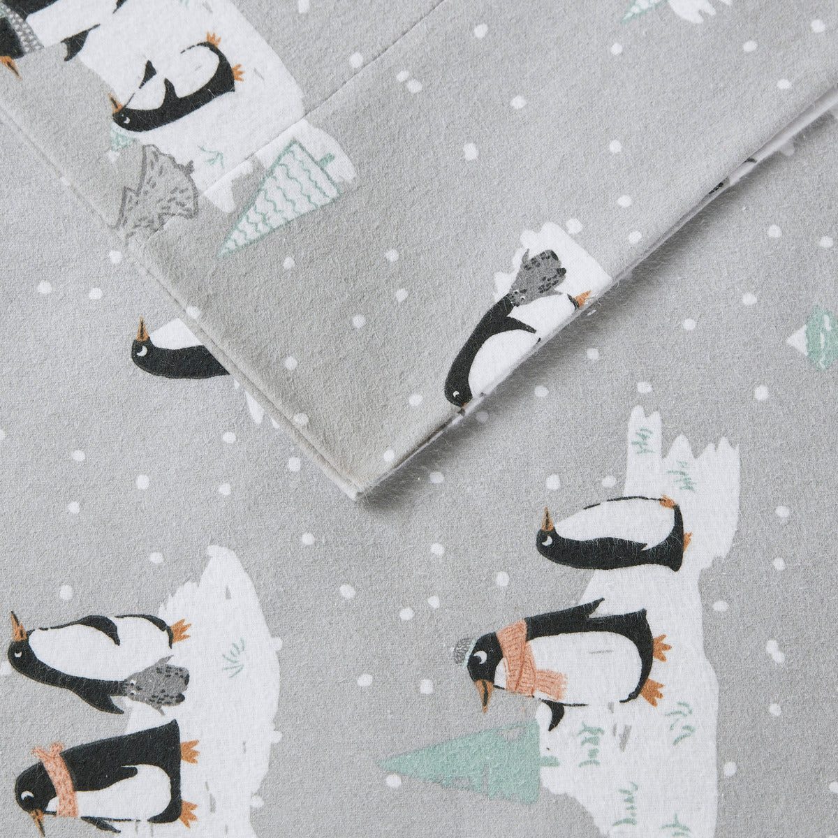 Cozy Cotton Flannel Printed Sheet Set