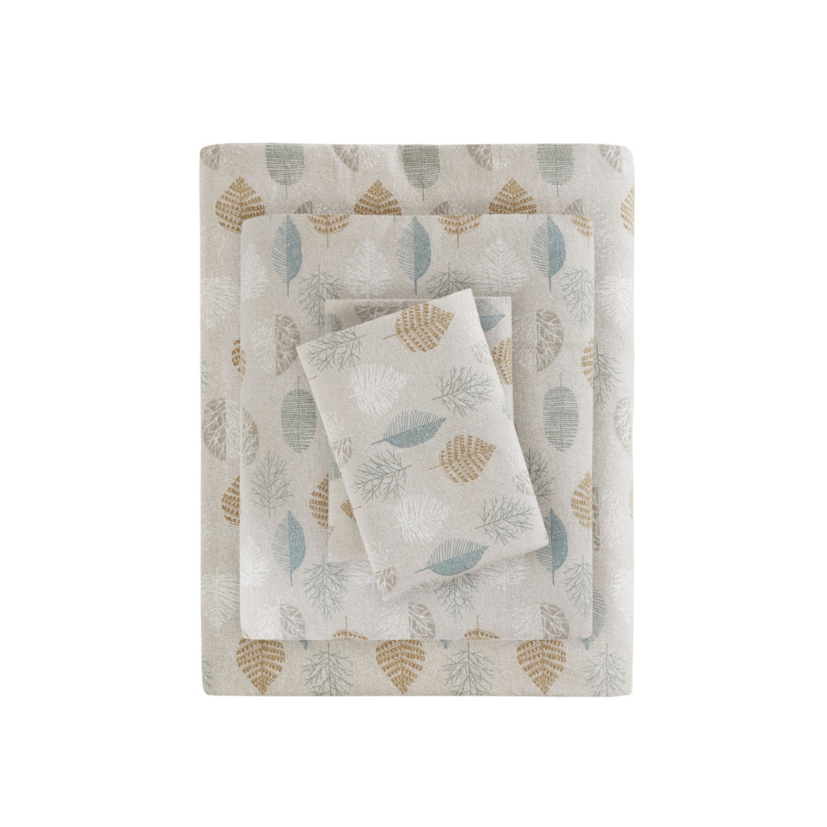 Cozy Cotton Flannel Printed Sheet Set