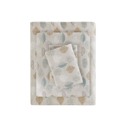 Cozy Cotton Flannel Printed Sheet Set
